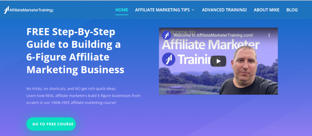 Affiliate marketer training